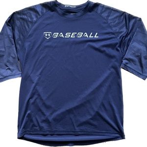Under Armour Compression 3/4 Sleeve Baseball Shirt‎ size medium